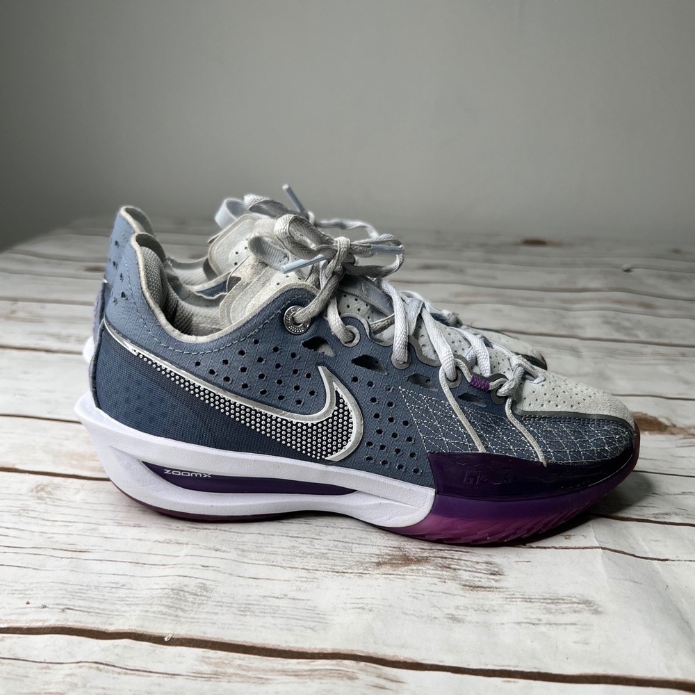 Nike Air Zoom GT Cut 3 Ashen Slate Purple FZ6384-400 Size 6